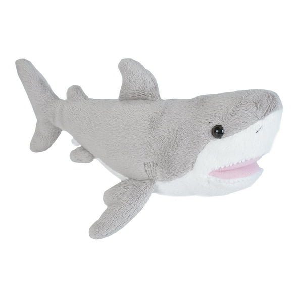 Wild Republic Sea Critters Great White Shark Stuffed Animal, 11 Inches