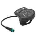 thumbnail image 3 of Medidor de pantalla LED eléctrico de plástico KT-900S con conector impermeable para modificación de bicicletas, 3 of 9