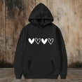 thumbnail image 6 of Girls Sweatshirt Casual Long Sleeve Crewneck Sweatshirt Fashion Valentine's Day Fleece Hoodies with Pockets Size 4-14, 6 of 6