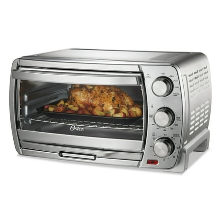 Oster Extra Large Countertop Convection Oven, 18.8 x 22 1/2 x 14.1, Stainless (Best Convection Oven For Baking In India)