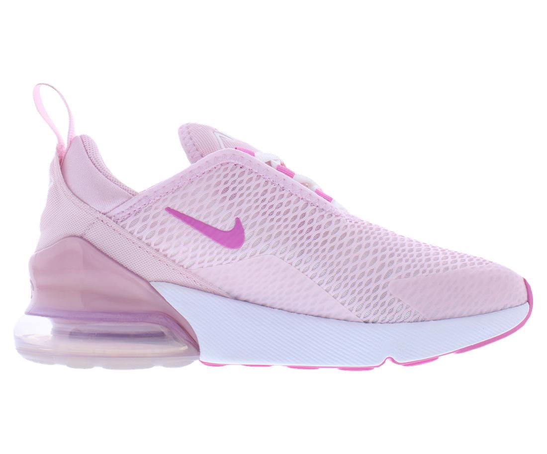 Nike Air Max 270 PS Girls Shoes Size 1.5, Color: Pink Foam/Playful Pink