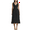 Black, variant on Eternatastic Women's V-Neck Sleeveless Midi Dress for Wedding Guest, Graduation, Party Ladies Beach Sundress Dresses with Pockets