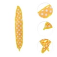 thumbnail image 3 of Unique Bargains 1 Pc Polka Dots Hair Curler Rollers Yellow White, 3 of 6