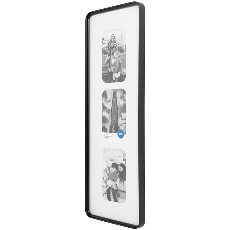 Mainstays Rounded Black 3-Opening Collage Photo Frame photo 2