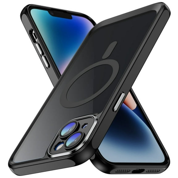 Shade Series MagSafe Case with Camera Lens Protector for iPhone 15 Plus - Black