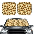 thumbnail image 2 of Haiem Autumn Sunflowers Car Windshield Sun Shade (2 Pieces) Foldable Windshield Sun Shade Car Accessories for Truck SUV Pickup-Medium, 2 of 7