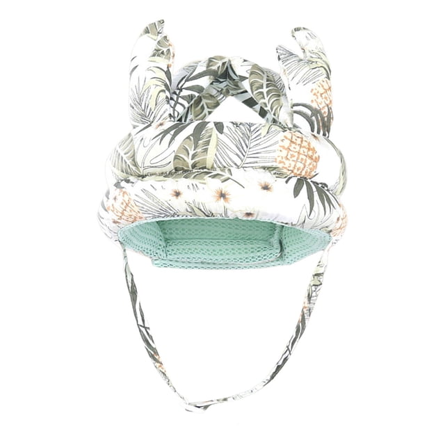 Gorro de seguridad para bebé, gorro de protección, cómodo gorro anticolisión con esponja de dibujos animados, gorro para bebé para correr, caminar, D