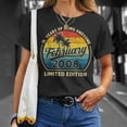 thumbnail image 4 of 15Th Birthday Made In February 2008 Limited Edition TShirt, 4 of 6