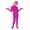 Hot Pink, variant on EnJoCho Halloween Spandex Bodysuit for Teens Open Face Jumpsuit Full Body Suit Hooded Zentai Suits High Stretch Unitard Soli𝖽 Color Stage Performance Outfit Dress