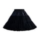 thumbnail image 2 of Enagua de tul para mujer, cintura elástica, hasta la , s de baile de Ballet, interior de crinolina para vestido de novia, Negro Hugo enagua de las mujeres, 2 of 10