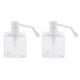 thumbnail image 3 of 2x Botellas Vacías Champú Acondicionador Accesorios De Blanco Yuyangstore Botella de spray de bomba vacía, 3 of 8