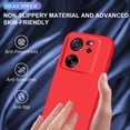 thumbnail image 2 of for Xiaomi 13T Pro Case Silicone Soft Shockproof Xiaomi 13T Pro Phone Case Aesthetic Purple Thin Xiaomi 13T Protective Case Anti-Fingerprint Cover (Red), 2 of 14