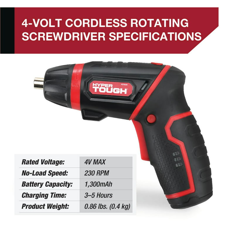 CRAFTSMAN 4-Volt Max 1/4-in Cordless Screwdriver (1-Battery Included and  Charger Included)