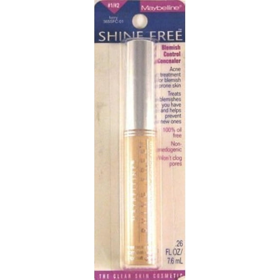Maybelline Shine Free Blemish Control Concealer Light Beige .26oz/7.6ml