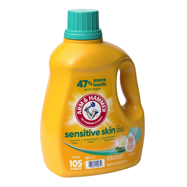 Arm & Hammer Sensitive Skin HE Liquid Laundry Detergent - Fresh