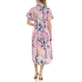 thumbnail image 2 of Nicole Miller Pintuck Waist Shirtdress, Sizes 4-16, 2 of 5