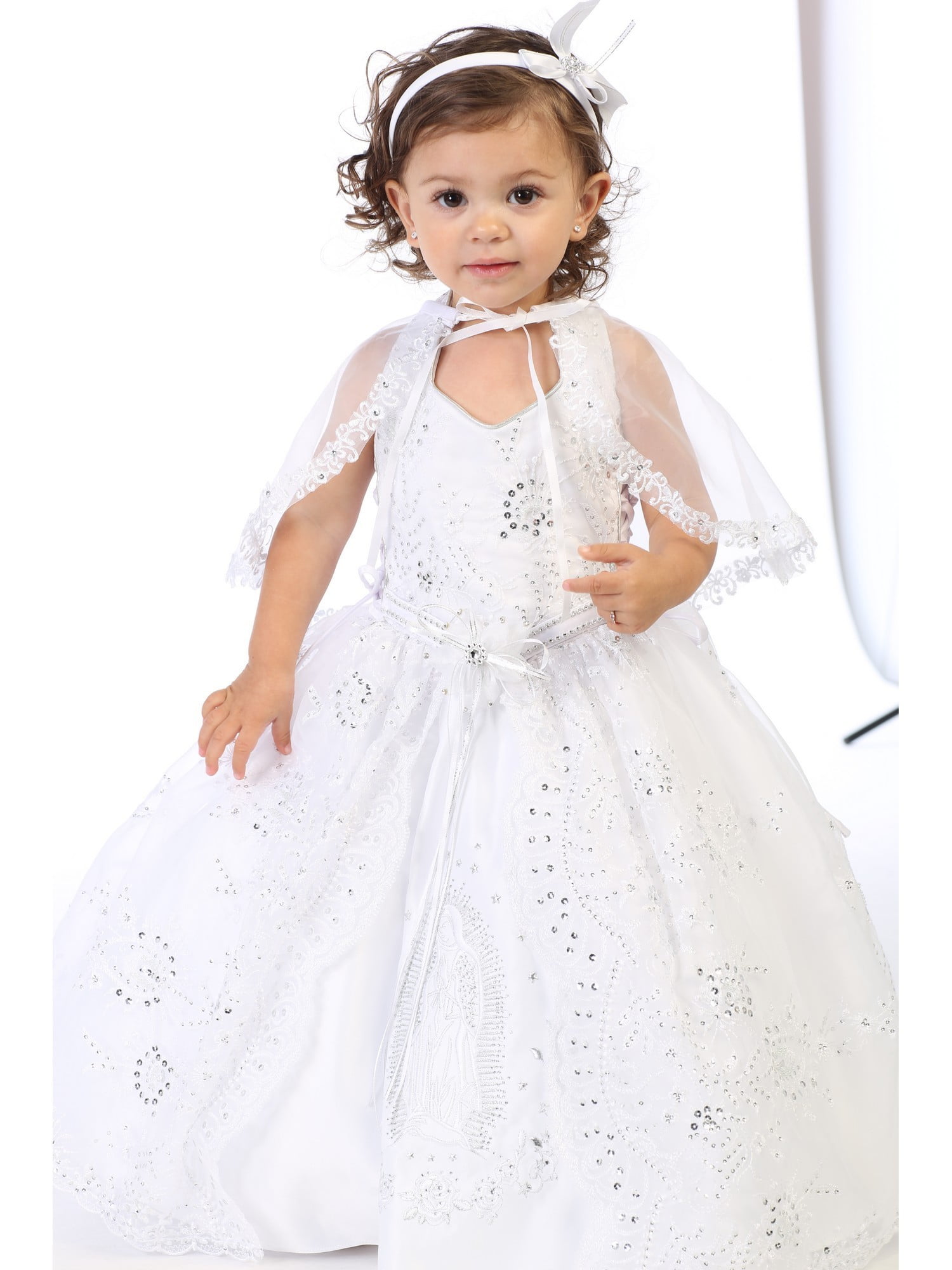 baptism dresses with our lady of guadalupe