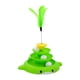 thumbnail image 3 of Bolas Pista Torre Gato Juguete Rodillo con Teaser IQ Traning Bola interactiva Juguete Giradiscos Juguete Ejercitador Juego Pista circular Divertido Verde Salvador Oruga de rodillos para gatos, 3 of 10