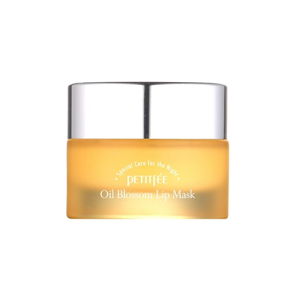 Mascarilla para dormir para labios Petitfee con aceite de espino amarillo, 15 ml, con vitamina E