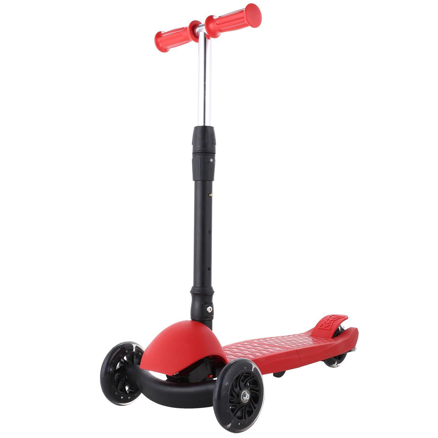 Folding Alloy Kick Scooter for Kids, Adjustable Height Scooter for Both ...