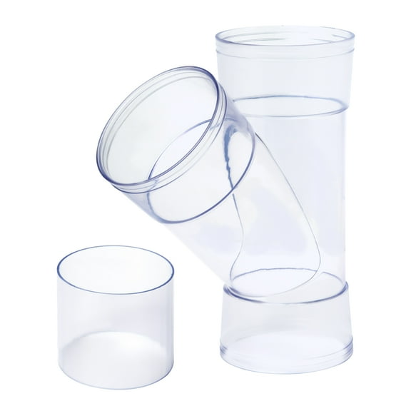 POWERTEC 4 Inch ID Y Fitting for 4 Inch OD Dust Collection Pipes, Adapters and Fittings with Splice for 4 Inch ID Dust Collection Hose Connector (70308)