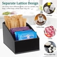 thumbnail image 2 of EeaseMX Soporte para bolsa de azúcar Inn, organizador de encimera, caja para bolsitas de té, caja para condimentos, organizador de Hotel, 2 of 7