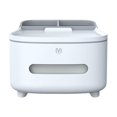thumbnail image 1 of GROWTH TANK Tissue Box Cover Desk Storage Organizer Tissue Case for Home Bathroom Toilet White, 1 of 9