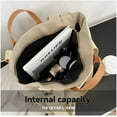 thumbnail image 4 of JennyShop Bolsa De Tote De Gran Capacidad Para Mujeres, Bolsa De Lata Cualificable, Bolsa De Trabajo Casual Para Hombres Y Mujeres, 4 of 7