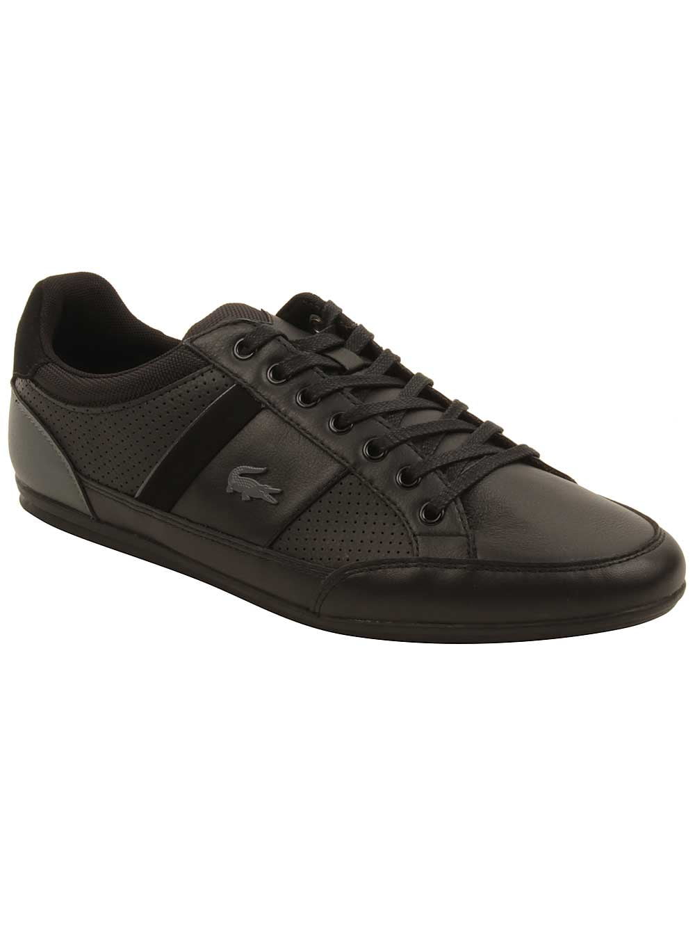 Lacoste Mens Chaymon 316 Sneakers in Black/Dark Grey Walmart.com