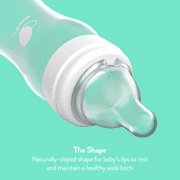 Evenflo Balance + Wide Neck BPA-Free Plastic Baby Bottles - 9oz, Clear, 6ct