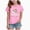 H217-Pink, variant on TOWED22 Girls Christmas T-Shirt Christmas Funny Graphic Casual T Shirts Xmas Gifts Christmas Party Outfits