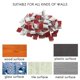 thumbnail image 4 of Self-Adhesive LED Strip Light Mounting Brackets and Clips,LED Light Strip Clips,LED Strip Light Holder (100-PACK White), 4 of 5