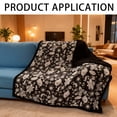 thumbnail image 2 of DIY Coloring Blanket for Adults with 24 Washable Markers, 50x60 Inch Personalized Soft Fuzzy Velvet Blanket for Coloring, Creative Gift for Bed, Couch, Home Decor (A), 2 of 9