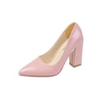 thumbnail image 1 of Amzcrzy Zapatos de mujer,Zapatos de mujer,Zapatillas de mujer, Zapatos de tacón alto con punta puntiaguda y tacón grueso para mujer, informales, multicolores Sandalias Mujer Zapatillas De Casa, 1 of 6