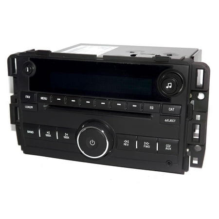 Oem Gm Radio 07-10 Chevy GMC OEM Truck 6 Disc CD Auxiliary Input Radio GM 25782842 - UNLOCKED - Refurbished ()