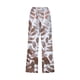 thumbnail image 5 of Pantalones Casuales de Mujer de Impresión Floral Cintura Elástica Suelta, Pantalones de Pierna Ancha Recta con Bolsillos, 5 of 5