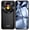 Black, variant on Oukitel WP200 Pro 5G Modular Rugged Phone Detachable Earphone watch 72GB 1TB,Black/Grey/Green