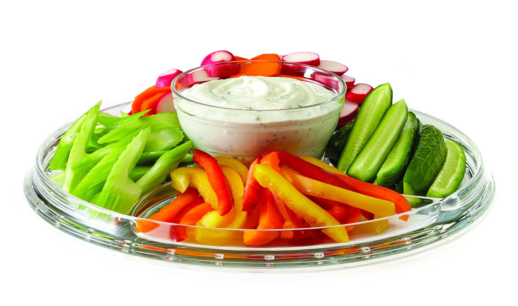 Royalty Art 6-in-1 Glass Cake Stand With Dome - Italian-Made Pedestal Serving Platter For Desserts, Fruit & Appetizers