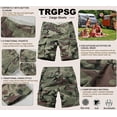 thumbnail image 3 of TRGPSG Men's Camo Multi-Pocket Relaxed Fit Casual Shorts,Outdoor Camouflage Twill Cargo Shorts 11" Inseam(No Belt),C29 Camo 42, 3 of 7