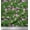 Forest Green, variant on Soimoi Cotton Duck Fabric Leaves & Peony Floral Print Fabric by Yard 42 Inch Wide