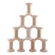 thumbnail image 5 of 24Pcs Wooden Empty Thread Spools Large Unfinished Wood Spools Wire Weaving Bobbins for Arts Crafts C, 5 of 5