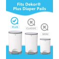 thumbnail image 3 of Recambios para cubos de pañales HIDALIFE compatibles con Dekor Plus, 3 of 7