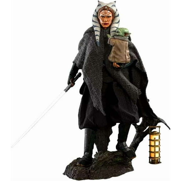 Star Wars The Mandalorian Ahsoka Tano & Grogu Collectible Figure