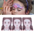 thumbnail image 1 of Makeup Painting Practice Board, Children Soft PET Face Painting Practice Board Washable Red Top Type  for Makeup Artist, 1 of 7