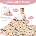 thumbnail image 3 of Pugs and Pioneer Flower Toddler Nap Mats for Kids Preschool,Sleeping Mat Bag or Kids,Toddler Sleeping Bag,Toddler Nap Mat or Daycare, 3 of 6