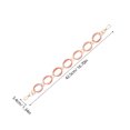 thumbnail image 2 of unbranded Handbag Extender Decorativa Rosa Estilo Retro Para De, 2 of 8