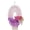 Number 0, variant on Purple Numeral Candle, Cartoon Little Fish Decoration for Birthday Party, Creative Sea Theme Cake Topper, Fun Anniversary Celebration Accessory, Number 2