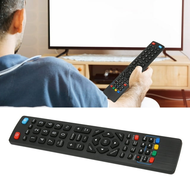 Mando A Distancia De TV, Mando A Distancia Resistente Al Desgaste, Pilas AAA, Portátil Para El Hogar, Duradero Para Reemplazo Para TV