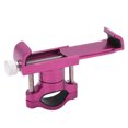 thumbnail image 2 of Motorcycle Phone Mount, Bike Phone Mount Horizontal Vertical Installation Small Folded Size  For Bicycles For Scooters For Motorcycles Pink, 2 of 8