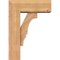 thumbnail image 3 of Ekena Millwork 7 1/2"W x 20"D x 28"H Balboa Block Smooth Bracket w/ Offset Brace, Western Red Cedar, 3 of 25